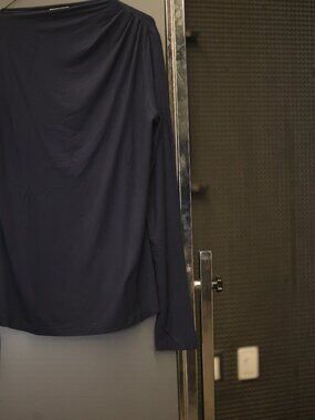 "Jigsaw" Blue long sleeved business casual top from Jigsaw (UK clothing store)